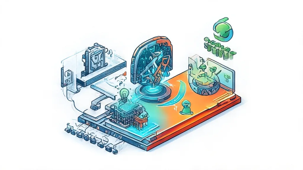 Editorial explainer illustration for J-Zero: Unified Challenger-Solver-Judge Co-Evolution from Zero Data