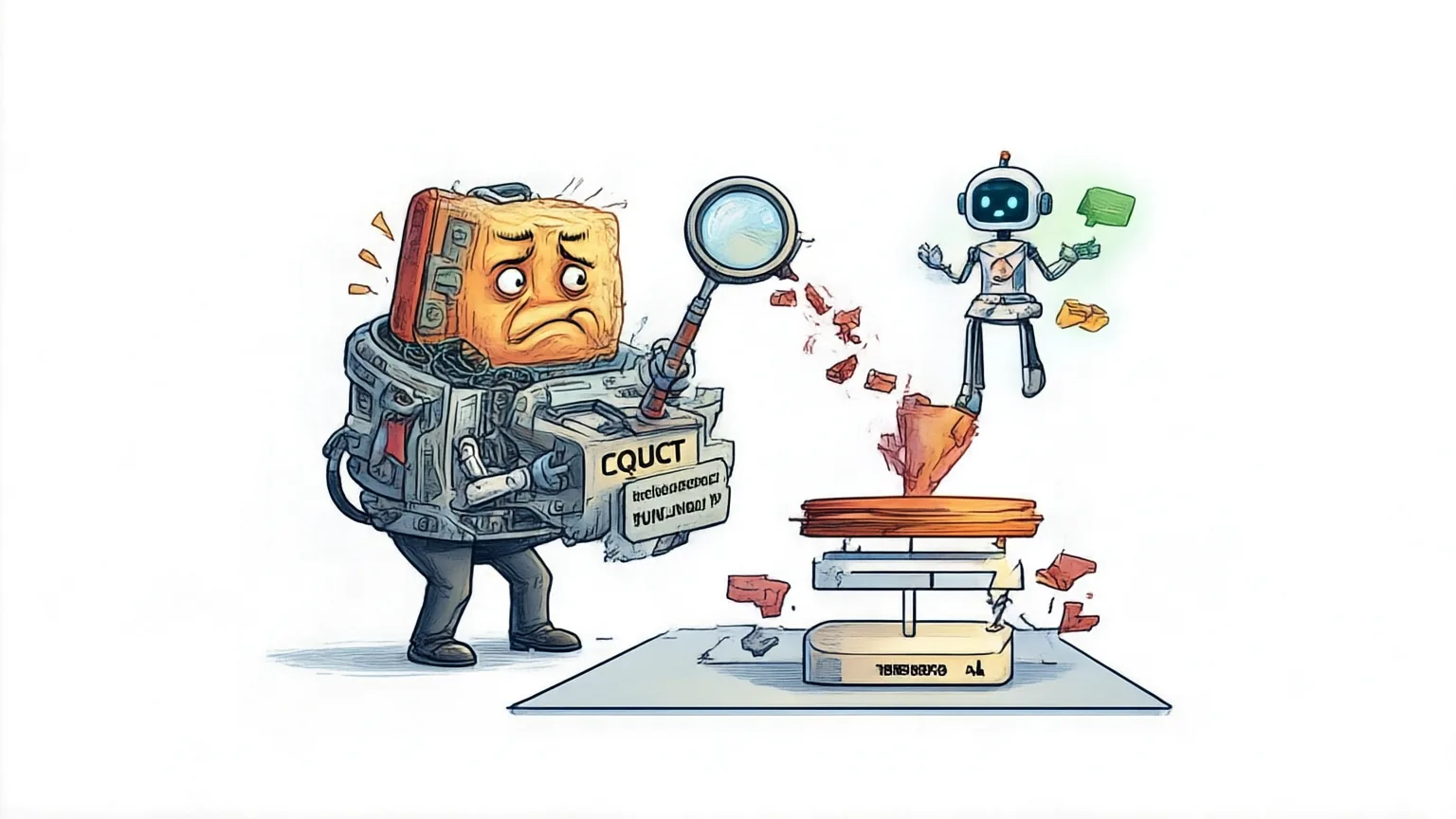 Editorial explainer illustration for Hi-Q: Hierarchical Evidence-guided Query Refinement for Multi-Hop Question Answering