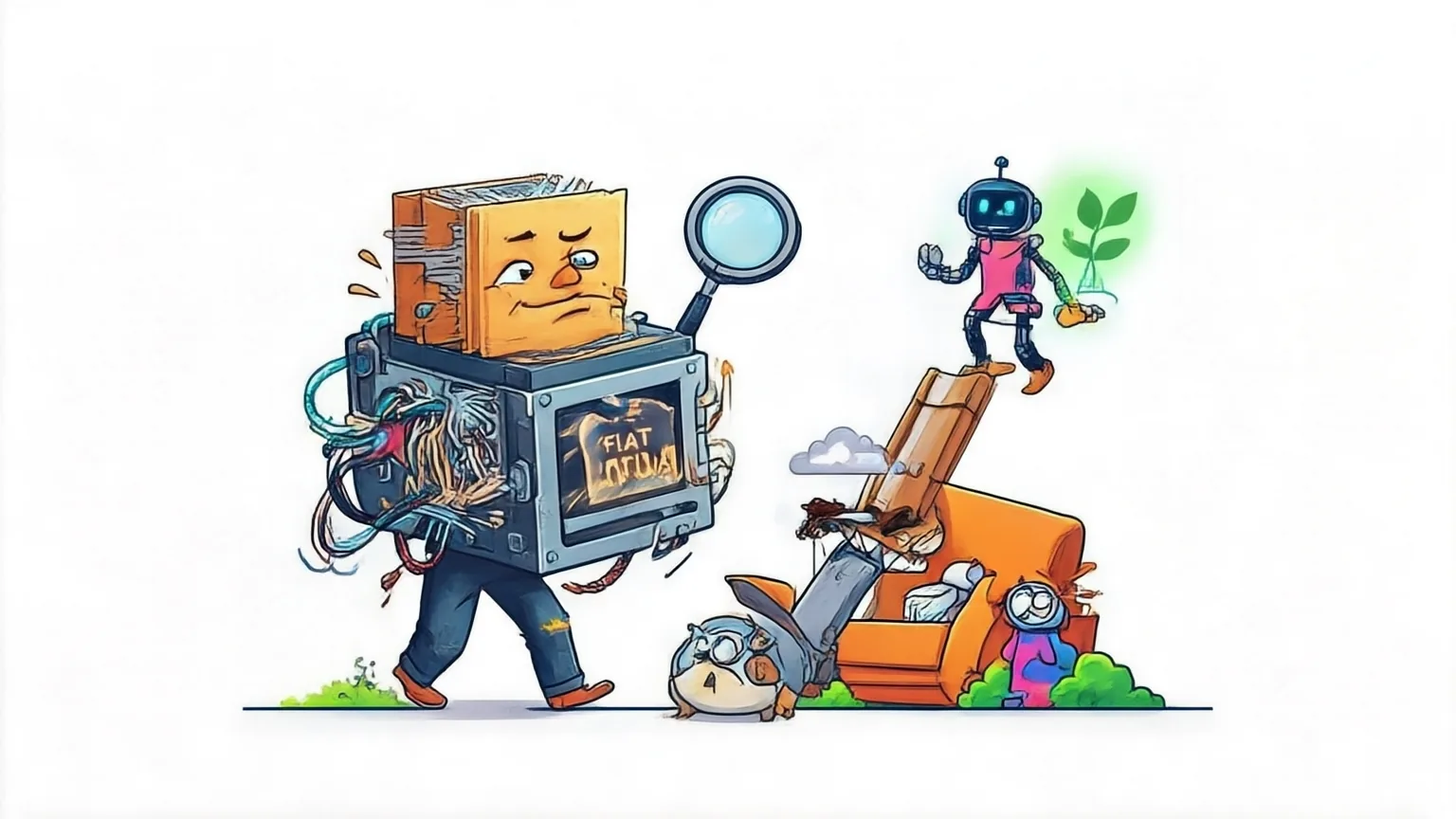 Editorial explainer illustration for LLaDA-Image: Building Strong Image Generators with Fully Open Training Recipes