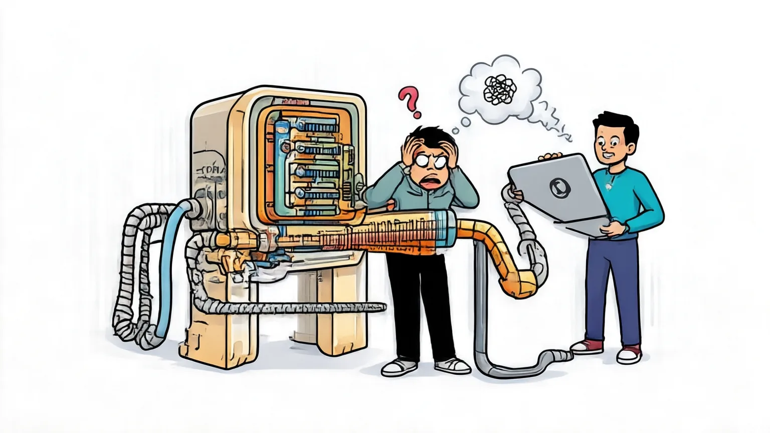 Editorial explainer illustration for X-AuT: Progressive Audio-Encoder Compression for Speech LLMs with Cross-Scale Distillation