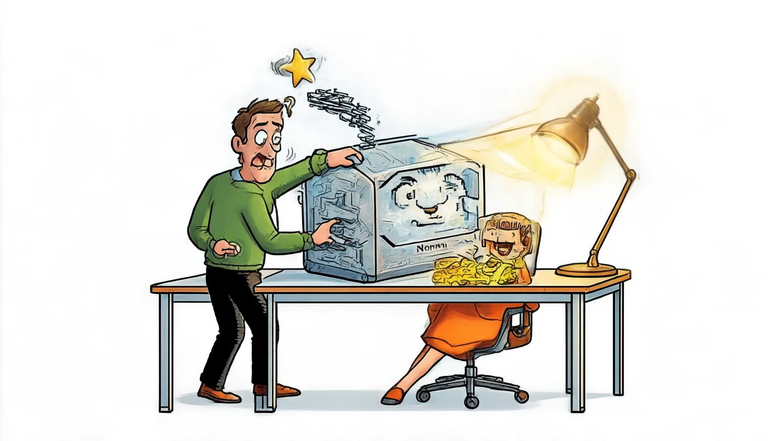 Editorial explainer illustration for An Open Recipe for IMO Gold: Training Nemotron for Olympiad Mathematics