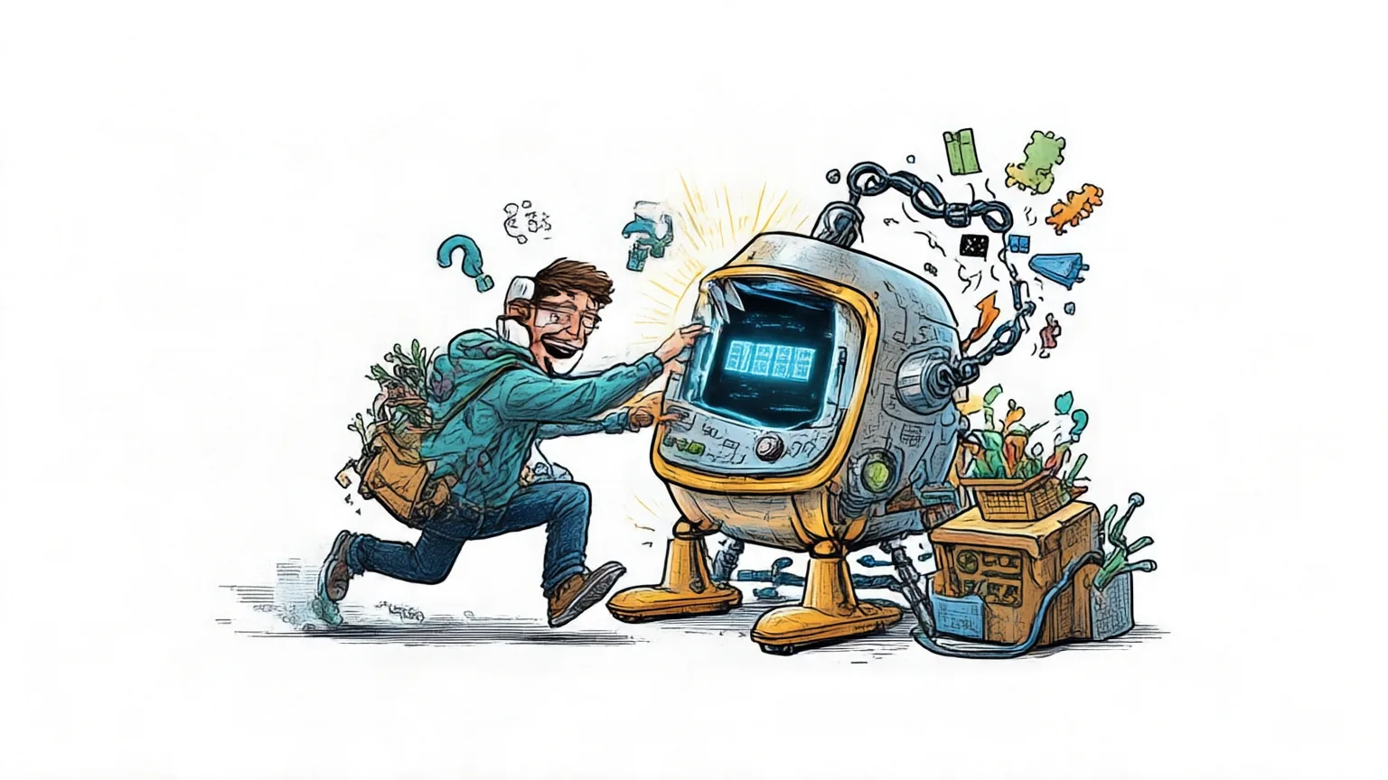 Editorial explainer illustration for ScienceIDE: Turning World's Scientific Codebase into Agent Learnable Environments
