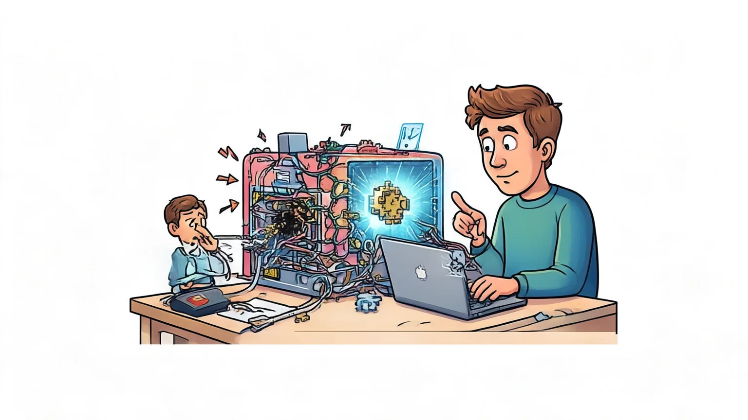 Editorial explainer illustration for ProgramDistill: From Interactive Web Apps to Verifiable Reference-Guided SWE Tasks