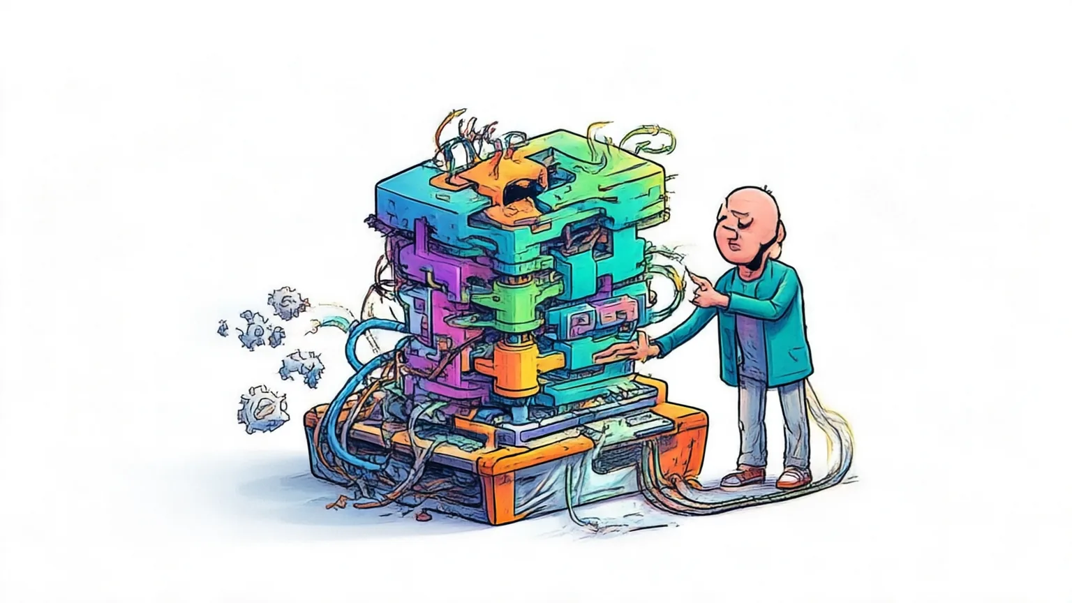 Editorial explainer illustration for EvoOntology: A Self-Evolving Ontology Layer for Data Agents