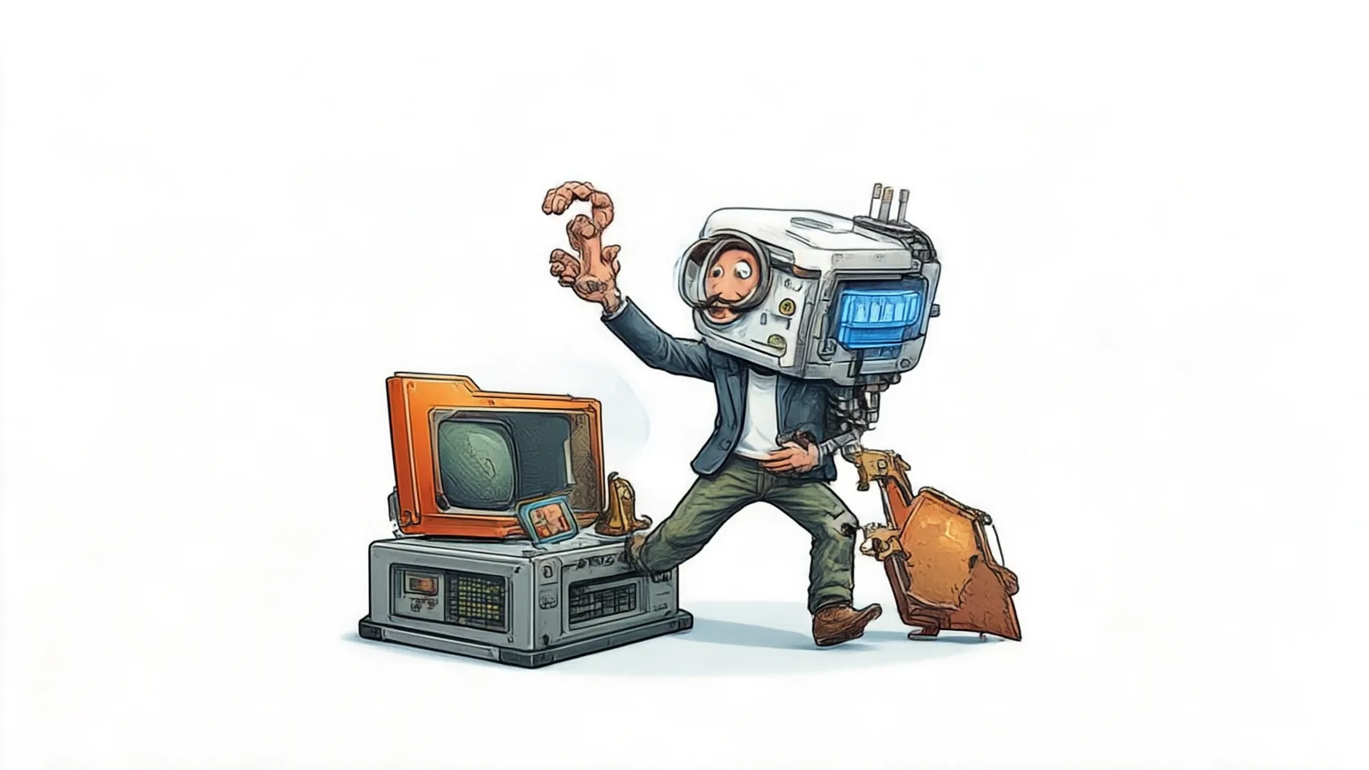 Editorial explainer illustration for Training Object Permanence in World Models
