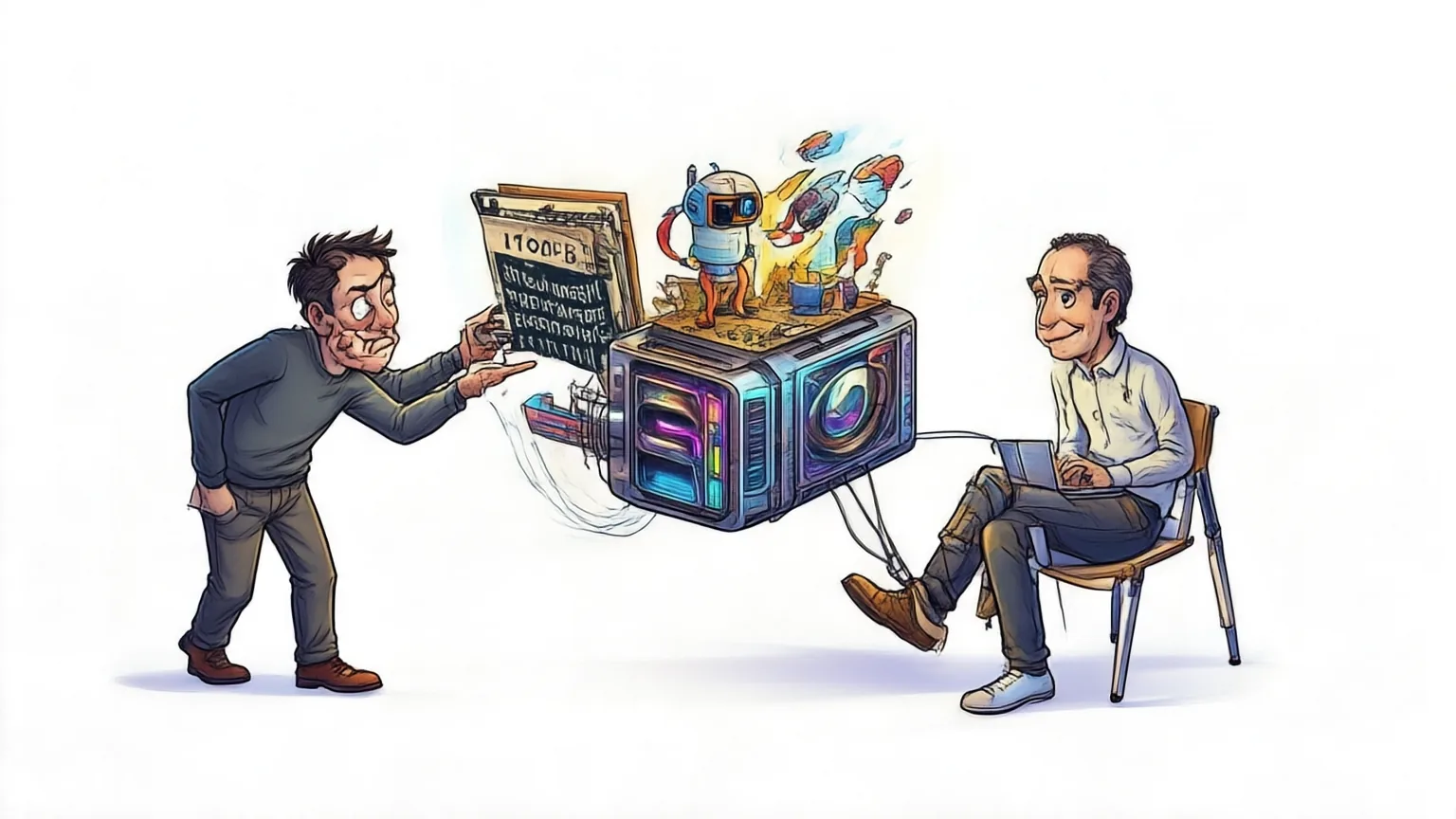 Editorial explainer illustration for WanPE: Towards Cinematic Prompt Enhancement for Modern Text-to-Video Generation