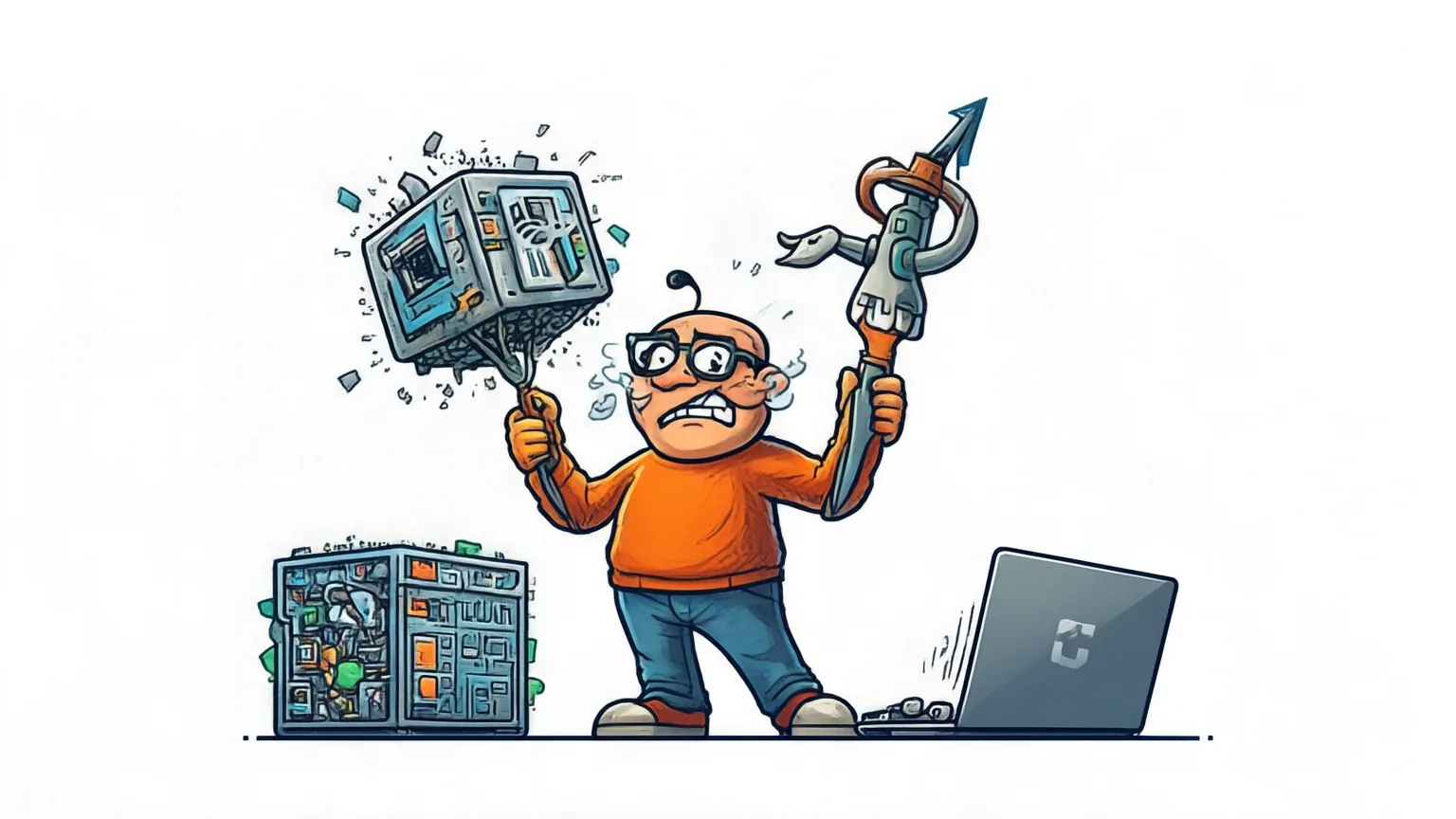 Editorial explainer illustration for CompoWorld: Compositional Environment Scaling for General Agents