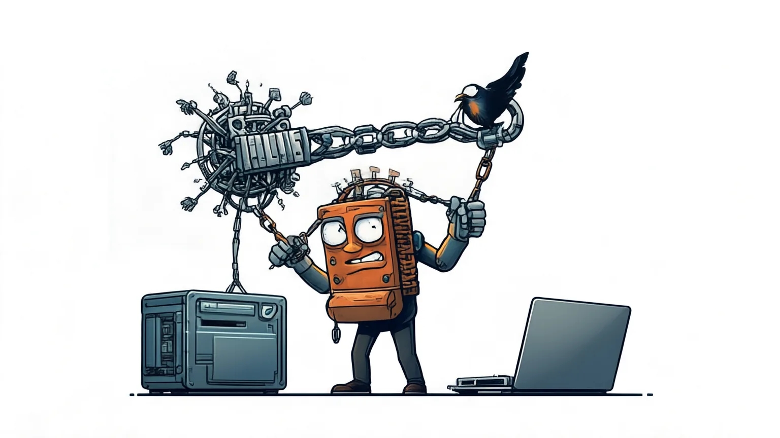 Editorial explainer illustration for Raven: The Harness of Harnesses for Composable Agentic Intelligence
