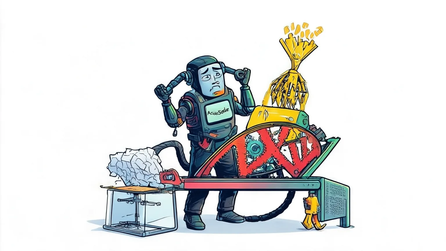 Editorial explainer illustration for ActiveSaddler: Automated Curriculum Learning for Agent Harness Optimization