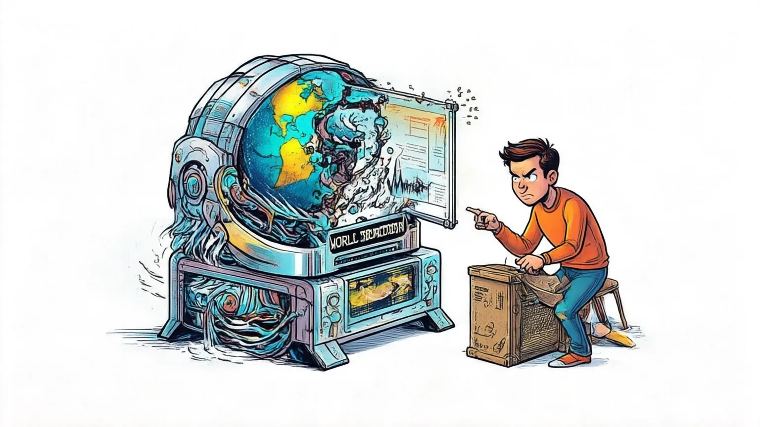 Editorial explainer illustration for World Embedding Benchmark