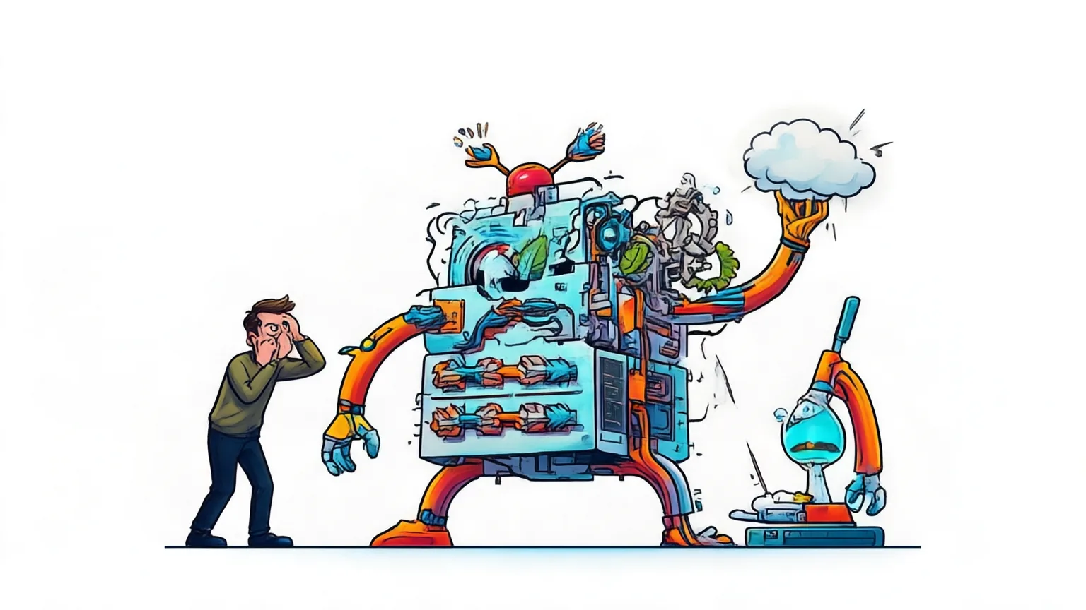 Editorial explainer illustration for AutoSciBench: Autonomous Benchmark Generation for Evaluating Scientific Agents
