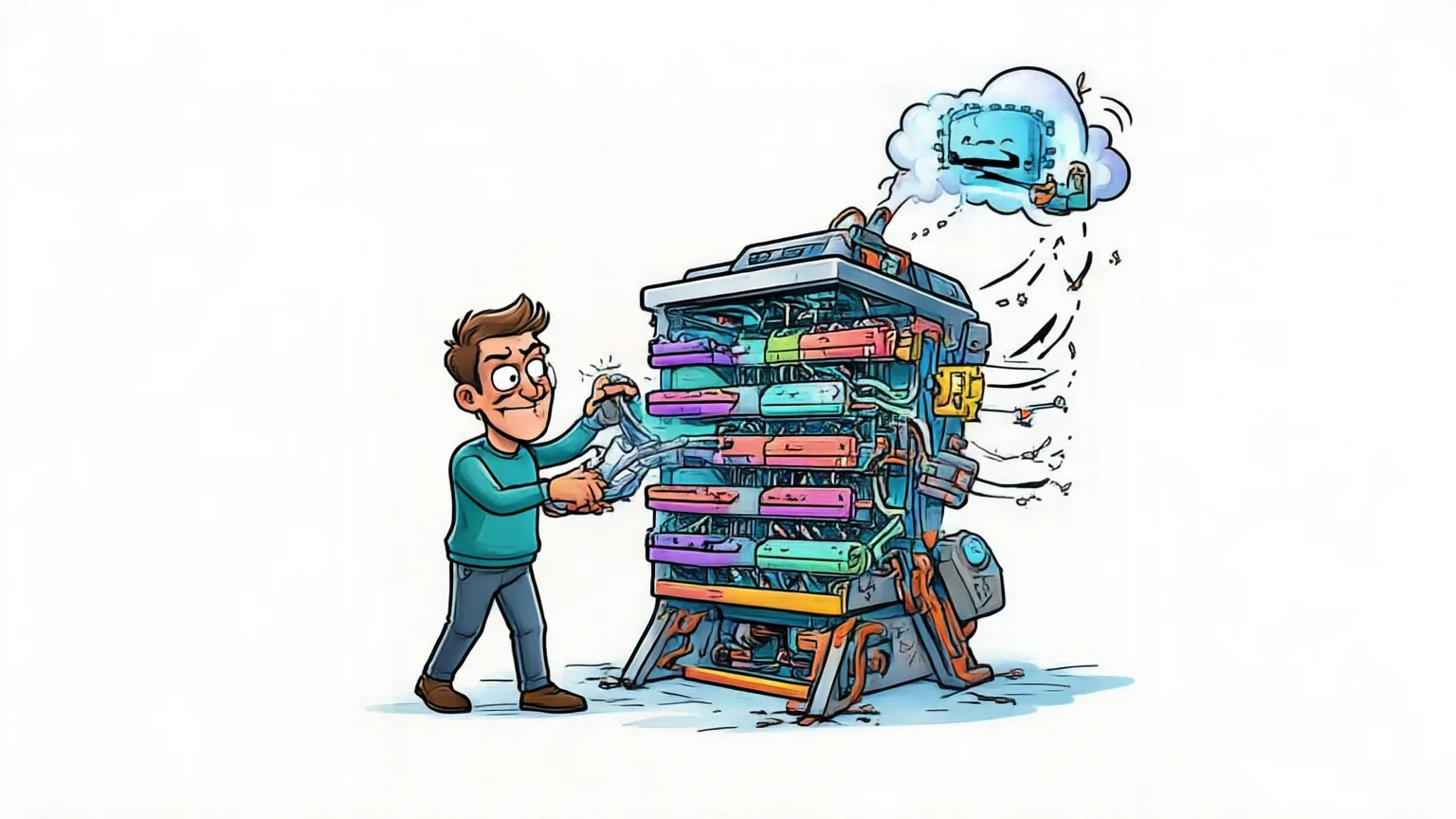 Editorial explainer illustration for Meta Expert: Cross-Layer Expert Sharing for Storage- and Retrieval-Efficient MoE