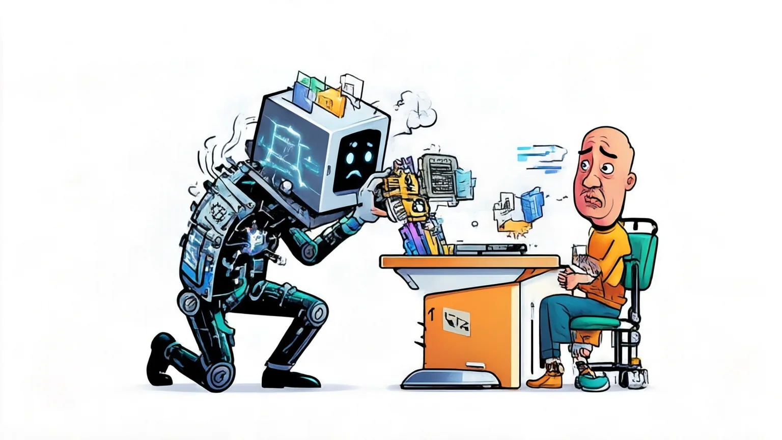 Editorial explainer illustration for IQuest-Q1: Advancing Foundation Capabilities for Agentic CLI Systems