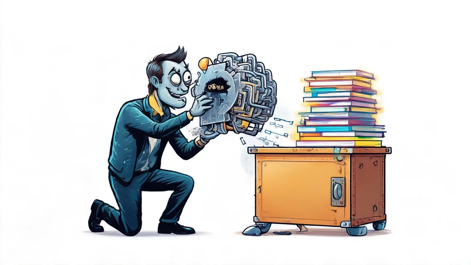 Editorial explainer illustration for Deep Fusion Memory: A Chunk-Level Parametric Memory for Large Language Models