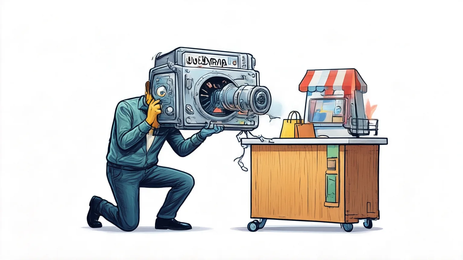 Editorial explainer illustration for UserArena: Benchmarking Interactive User Simulation for Long-Horizon Shopping Agents